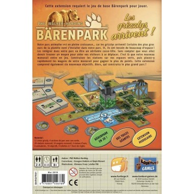Bärenpark : Les grizzlys arrivent ! - Jeux de société - Funforge