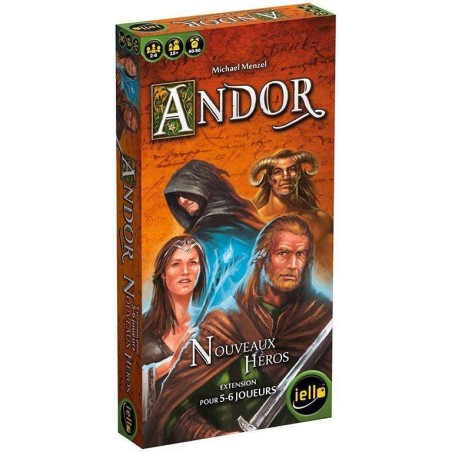 Andor - Nouveaux Héros - Jeu de société - Iello