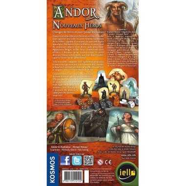 Andor - Nouveaux Héros - Jeu de société - Iello