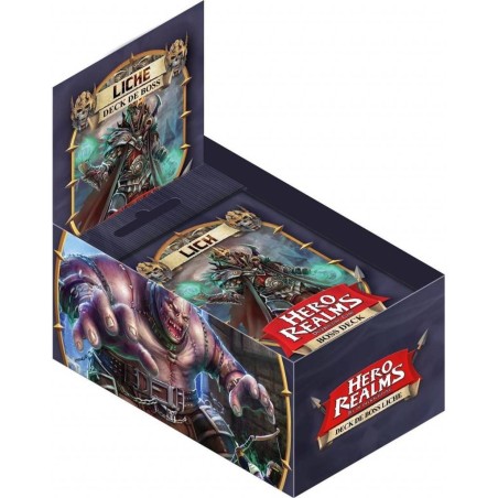 Hero Realms - Deck de Boss: Liche - Jeu de société - Iello