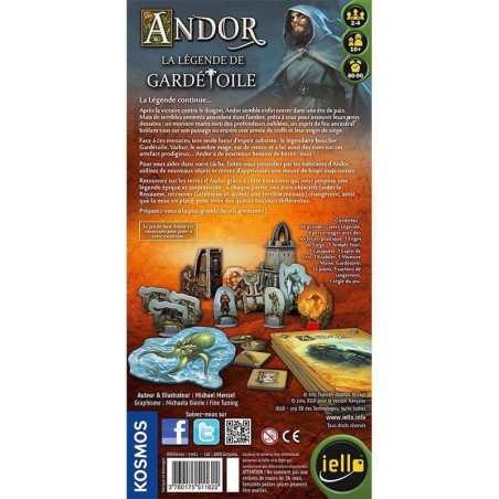 Andor - La légende de Gardétoile - Jeu de société - Iello