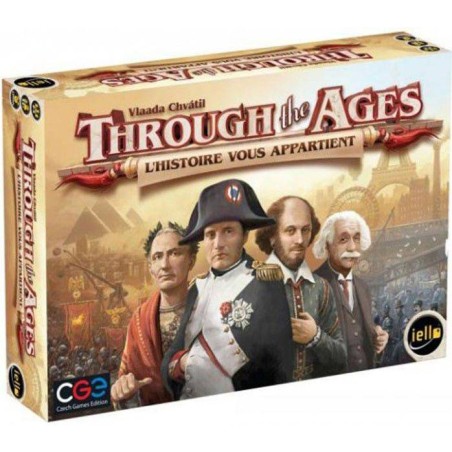 Through the Ages Vf: l'Histoire vous Appartient - Jeu de société - Iello