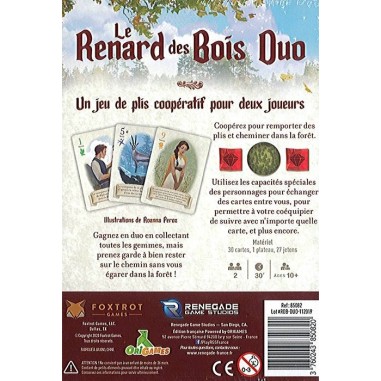 Le Renard des Bois Duo - Jeux de société - Renegade Game Studio - Renegade Games