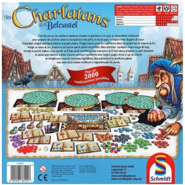 Les Charlatans de Belcastel - Jeu de société - Spiele GmbH - Schmidt