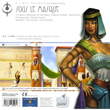 Time Stories - Sous le Masque - Jeu de société - Space Cowboys