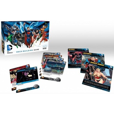 Dc Comics Jeu de Deck-Building Vf - Jeu de société - Don t Panic Games