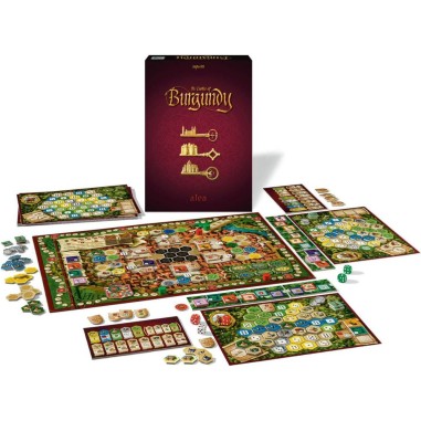Les Châteaux De Bourgogne - Deluxe - Jeux de société - Iello - Aléa