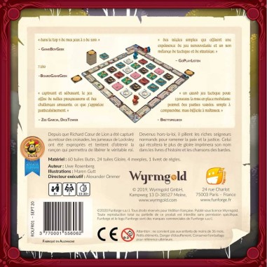 Robin of Locksley - Jeux de société - Funforge - Wyrmgold