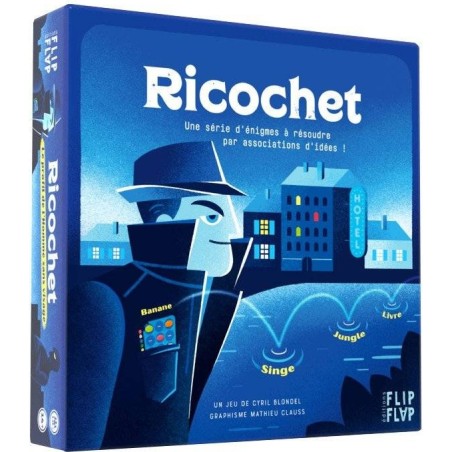 Ricochet: Le Profil de l'Homme Sans Visage - Jeux de société - Flip Flap Éditions