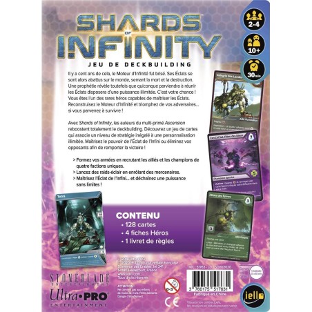 Shards of infinity - jeu de deckbuilding - Iello