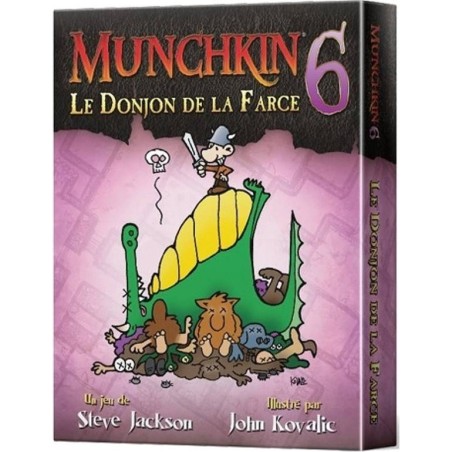 Munchkin 6 - Le Donjon de la Farce - Jeu de société - Edge