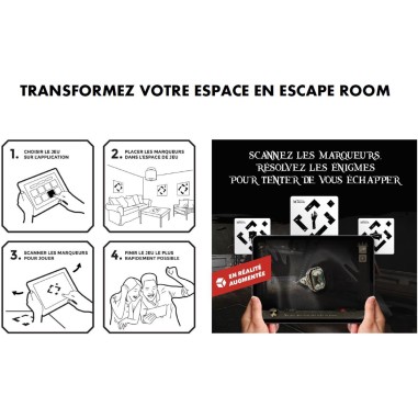 Amelia's Secret - Escape in the Dark - Escape game en réalité augmentée - Xd Productions