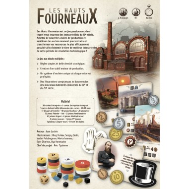 Les Hauts Fourneaux - Jeux de société - La Boite de Jeu