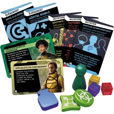 Pandemic Zone Rouge: Europe - Zman Games - Jeux de société - Z-man Games