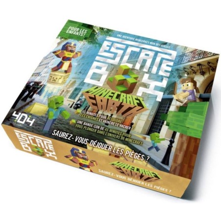 Escape Box - Minecraft Earth - Jeux de société - 404 Éditions