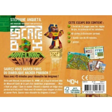 Escape Box - Minecraft Earth - Jeux de société - 404 Éditions