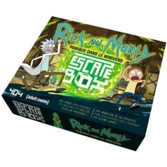 Escape Box Rick and Morty - Panique dans le minivers - 404 Éditions