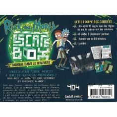 Escape Box - Rick & Morty - Jeux de société - 404 Éditions 2