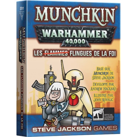 Munchkin Warhammer 40K: Flingues de la Foi - Jeux de société - Edge