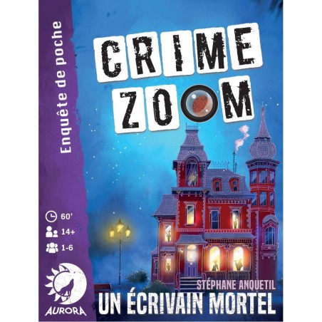 Crime Zoom - Un Ecrivain Mortel - Jeux de société - Aurora - Aurora Games
