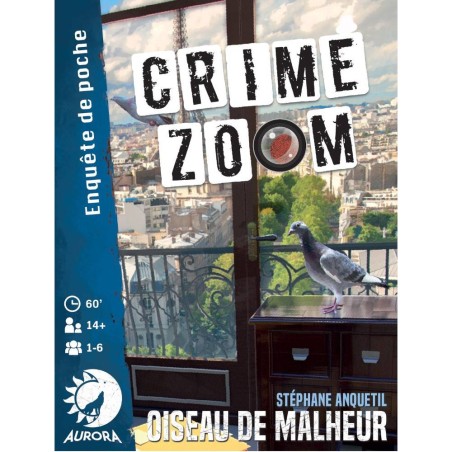 Crime Zoom - Oiseau de Malheur - Jeux de société - Aurora - Aurora Games