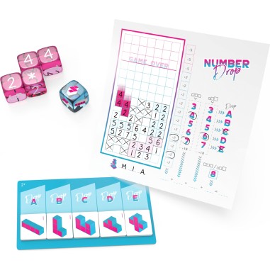 Number Drop - Jeux de société - Débâcle Jeux