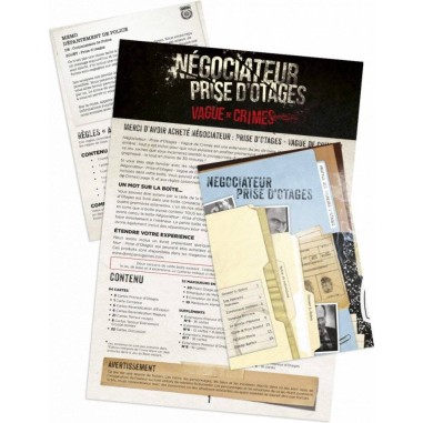 Négociateur Prise d'Otages: Vagues de Crimes - Jeux de société - Don t Panic Games