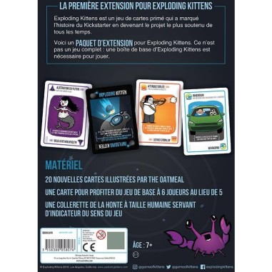 : Imploding Kittens - Extension - Jeux de société - Exploding Kittens