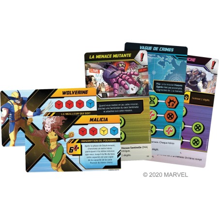 X-Men: Le Soulèvement des Mutants - Jeux de société - Fantasy Flight Games