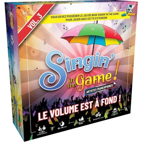 Singin'in the Game - Vol 3 - Le volume est à fond - Jeux de société - ' - Fée mumuz'