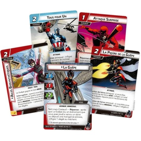 Marvel Champions: Le Jeu de Cartes - La Guêpe - Fantasy Flight Games