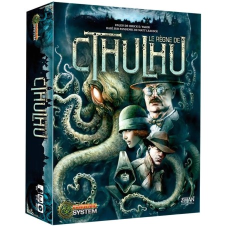 Pandemic - Le Règne de Cthulhu - Jeu de société - Zman Games - Z-man Games