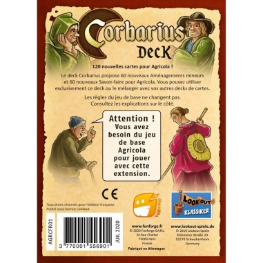 Agricola : Corbarius - Extension - Jeux de société - Funforge