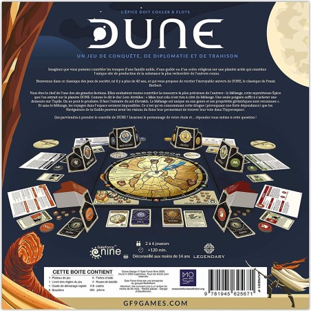 Dune: Le Jeu de Plateau - Jeux de société - Gale Force Nine