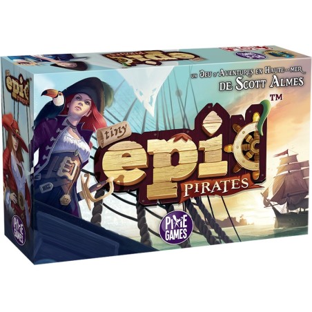 Tiny Epic Pirates - Gamelyn Games - Jeux de société - Pixie Games