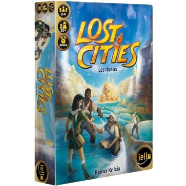 Lost Cities - Jeu de Plateau - Un jeu Iello - Boutique BCD JEUX