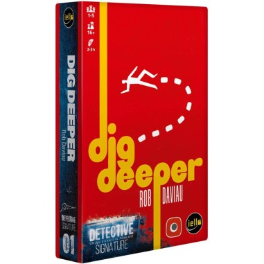 Jeu d'enquête : détective : dig deeper - Iello