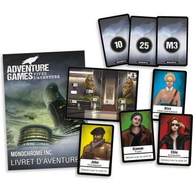 Adventure Games - Monochrome & Cie - Jeux de société - Iello