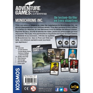 Adventure Games - Monochrome & Cie - Jeux de société - Iello