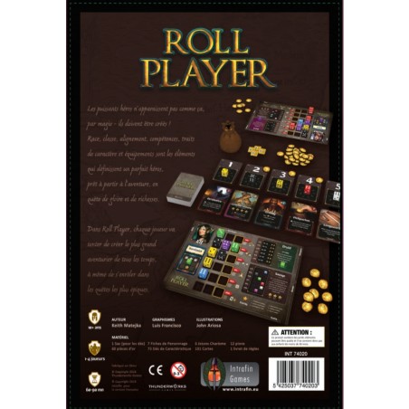Roll Player - jeu de société - Intrafin - Intrafin Games