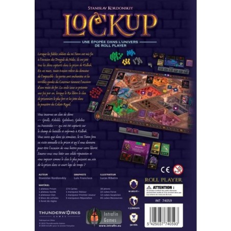 Lock Up - Jeux de société - Intrafin - Intrafin Games