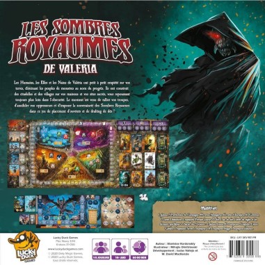Les Sombres Royaumes de Valeria - Jeux de société - Lucky Duck Games