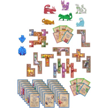 L'île des Chats - Pack Kickstarter - Jeux de société - Lucky Duck Games