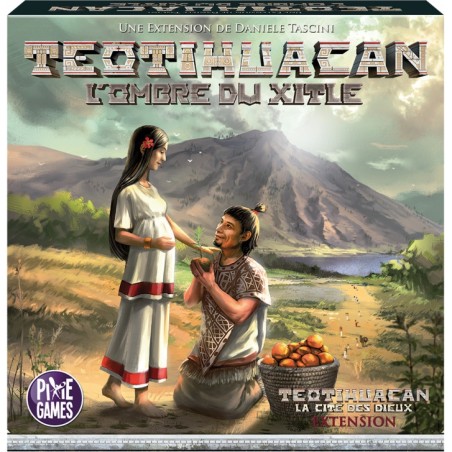 Teotihuacan: L'Ombre du Xitle - Board and Dice - Jeux de société - Board & Dice