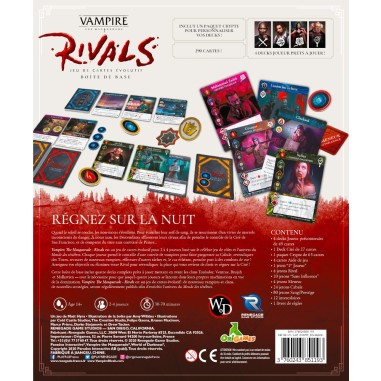 Vampire: The Masquerade - Rivals - Renegade Game Studio - Jeux de société - Renegade Games