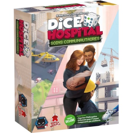 Dice Hospital - Soins Communautaire Deluxe - Jeux de société - Super Meeple
