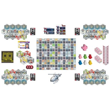 Dice Hospital - Soins Communautaire Deluxe - Jeux de société - Super Meeple