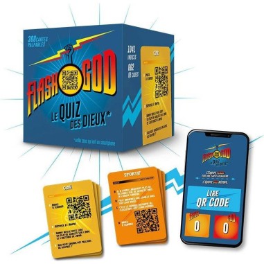 Flash God - Le Quiz des Dieux - Jeux de société - L'Espadon Insouciant