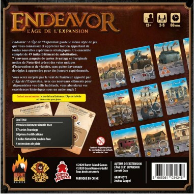 Endeavor - L'Âge de l'Expansion - Jeux de société - Super Meeple
