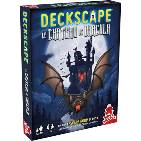 Deckscape - Le Château de Dracula - Jeux de société - Super Meeple